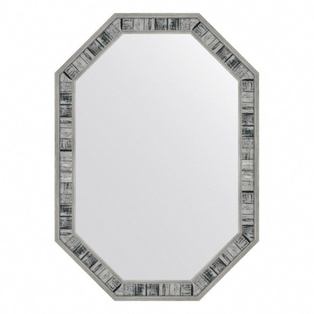 EvoFORM mirror in a baguette frame, 50 mm, 49x69 cm, color aged tree