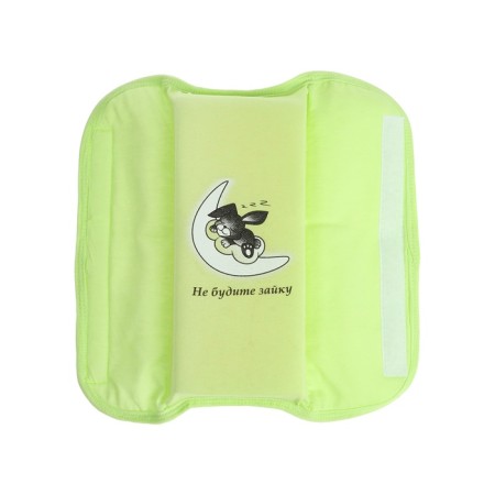 Pillow on the safety belt "Do not Wake the Bunny", Saladov-4