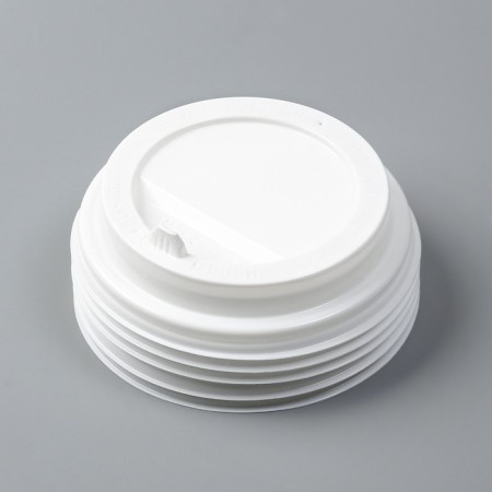 Disposable cover for a glass "white" with a valve, 90 mm-1