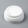 Disposable cover for a glass "white" with a valve, 90 mm
