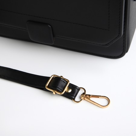 Bag Women's Messenger on Magnet, Black Color-6