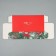 Folding box "needles, cones and toys", 20 x 10 x 5 cm, new year