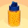 Plastic bullets 6 mm in a jar, 400 pieces, mix