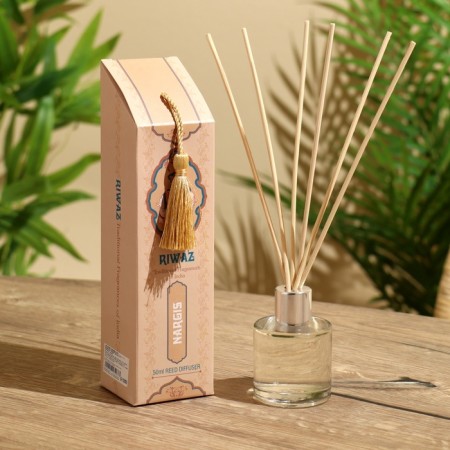 Diffusor "Riwaz" 50 ml (+ 6 sticks), Nargis