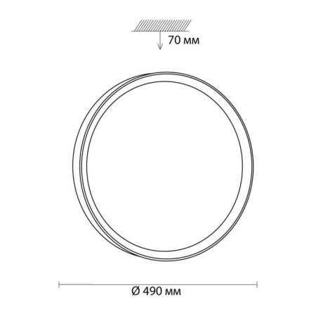 Woodi lamp, 72W LED 3000-6500K, 5800LM, white color, IP43 with FDU-4