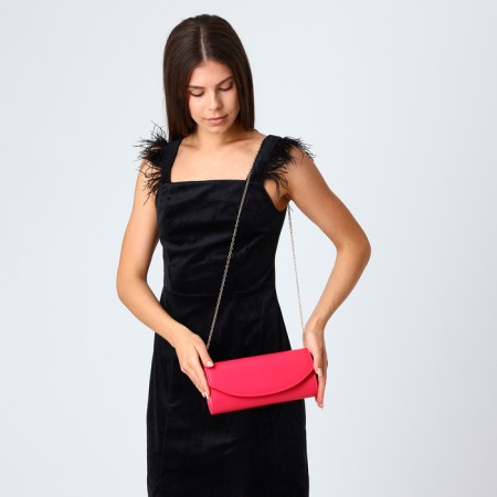 Female bag on magnet, color fuchsia-5