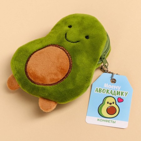 Chocolate sweets “my avocadics”, in a small Avocado purse, 50 g.-4