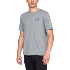 Футболка мужская, Under Armour Sportstyle Left Chest Logo Ss, размер 46-48 (1326799-036)