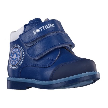 Baby boots, size 22, color blue-white