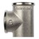 The STOUT SFT-0020-000001, 1 ", internal/internal thread, nickelled brass