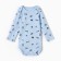 Body baby, blue color, height 62 (1-3 months)