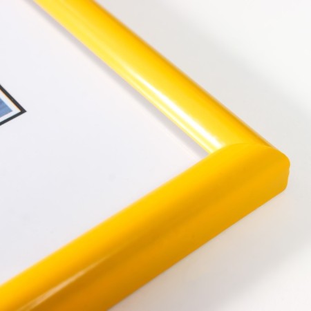 Photo frame plastic "Rainbow" 21x30 cm, yellow-2