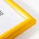 Photo frame plastic "Rainbow" 21x30 cm, yellow