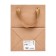 Gift package, with a window, 20 x 15 x 10 cm, craft