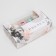 Eclaire box, confectionery packaging, 5 inserts, Present, 25.2 x 15 x 7 cm
