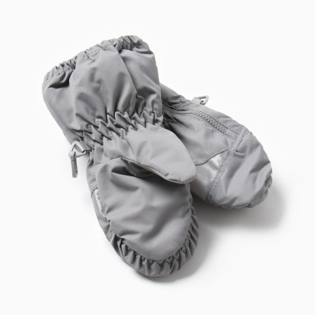 Mitten children, gray color, size 10 (1-2 years)-1