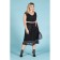 Female dress, size 52, black color