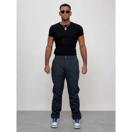 Sports male winter, size 54, dark blue color-6