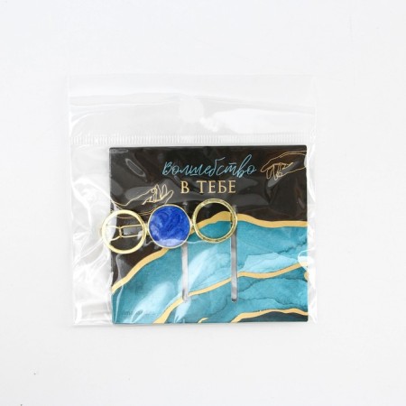 Hair clip "Magic in you", 8 x 7.2 cm-5
