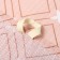 Towel 35x60cm crosses, pink, waffle, 120 g/m, HL100%