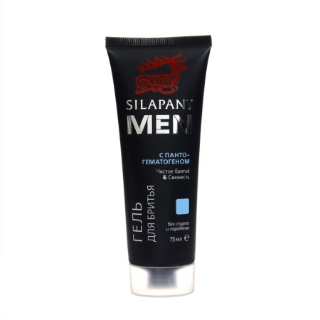 Complex for men Silapant Eye Gel 30 ml+shaving gel 75 ml+face cream 50 ml-2