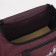 Sports bag with lightning, shoe department, external pocket, burgundy