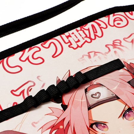 Labor folder A4, 325 x 230 x 25 mm, lightning around, folding bar, plastic, PTR-1, calligrata "Anime Sakura"-5