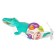 Rubber toy for the bath "Crocodile", 18 cm, with a squeak, crumb me
