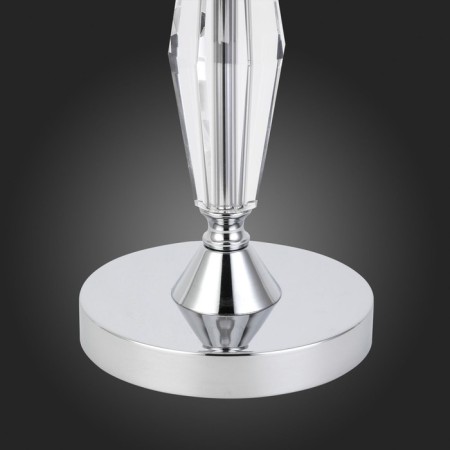 ST LUCE bedside lamp. SL1756.104.01. Bello. 1x40 W, E27, 30x30x52 cm, chromium color-10