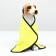 An animal towel is supervoting, medium, 30 x 60 cm, yellow