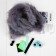Set for creating a koala toy from fur sticks