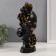 Polystone souvenir "Girl in black and gold colors" 7.5x16.6x27.4 cm