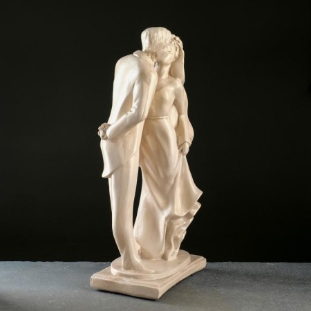 Figure "Wedding No. 2" aged 17x14x38cm-7