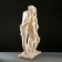Figure "Wedding No. 2" aged 17x14x38cm