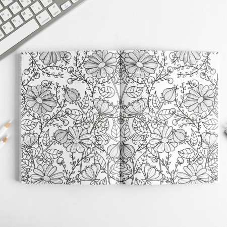 Drummer-mixing book with A5, 80 liters "surround yourself with care"-6