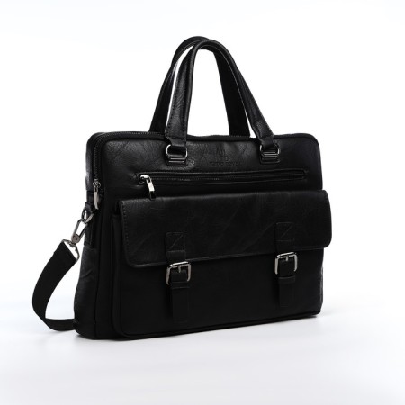 Male bag, terra dever, black color