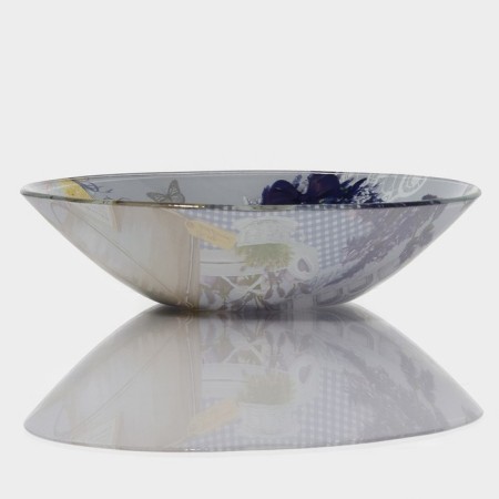 Lavender Glass Salad Lavender, 1.2 l, 22 × 5 cm-2