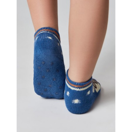 Anti-slip children's cotton Conte kids sof-tiki, size 10, Blue color-3