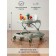 Walks Children's Amarobaby Running Baby, with an electronic game panel, green color