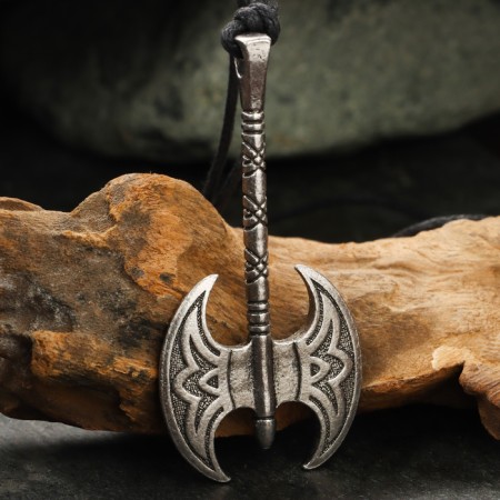 The protective amulet "Empus Zeus", 32x70mm, metallic-3
