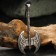 The protective amulet "Empus Zeus", 32x70mm, metallic