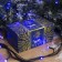 Garland “thread” 10 m, IP44, UMS, dark thread, 72 smd-led, blue glow, 220 V