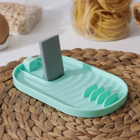 Steacle for dishes and kitchen utensils, color mix-1