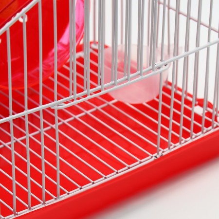 Rodent cell equipped RT-2T, 22 x 16 x 20 cm, red-4