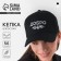 Women's cap "Good/Evil", black color