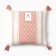 Decorative pillowcase "Ethel" Scandil 45*45 cm pink, 100% p/e