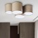 Ceiling lamp Mona, 15W, E27, 72x48x29 cm