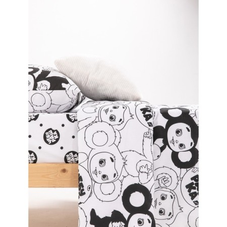 Bed linen 1.5 joint venture “Cheburashka Cheba”, size 145x215 cm, 145x215 cm, 70x70 cm-1