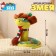 Soft toy "Snake", in a hat ear and a scarf, 15 cm