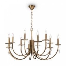 Forte chandelier, 12x40W E14, color gold